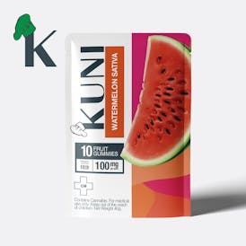 Watermelon Gummies 10mg Sativa 100mg
