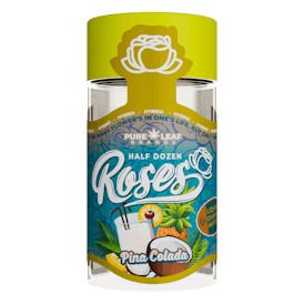 PINA COLADA Roses 6pk Hybrid | Liquid Diamond Infused | 3.6G (.6g ea)