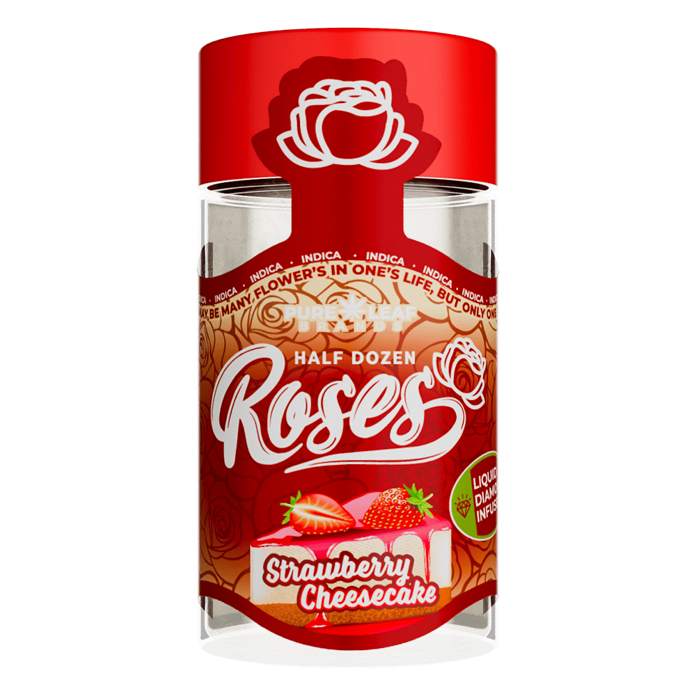 Strawberry Cheesecake | LQD Infused Minis | 0.6g each | 6pk by Roses