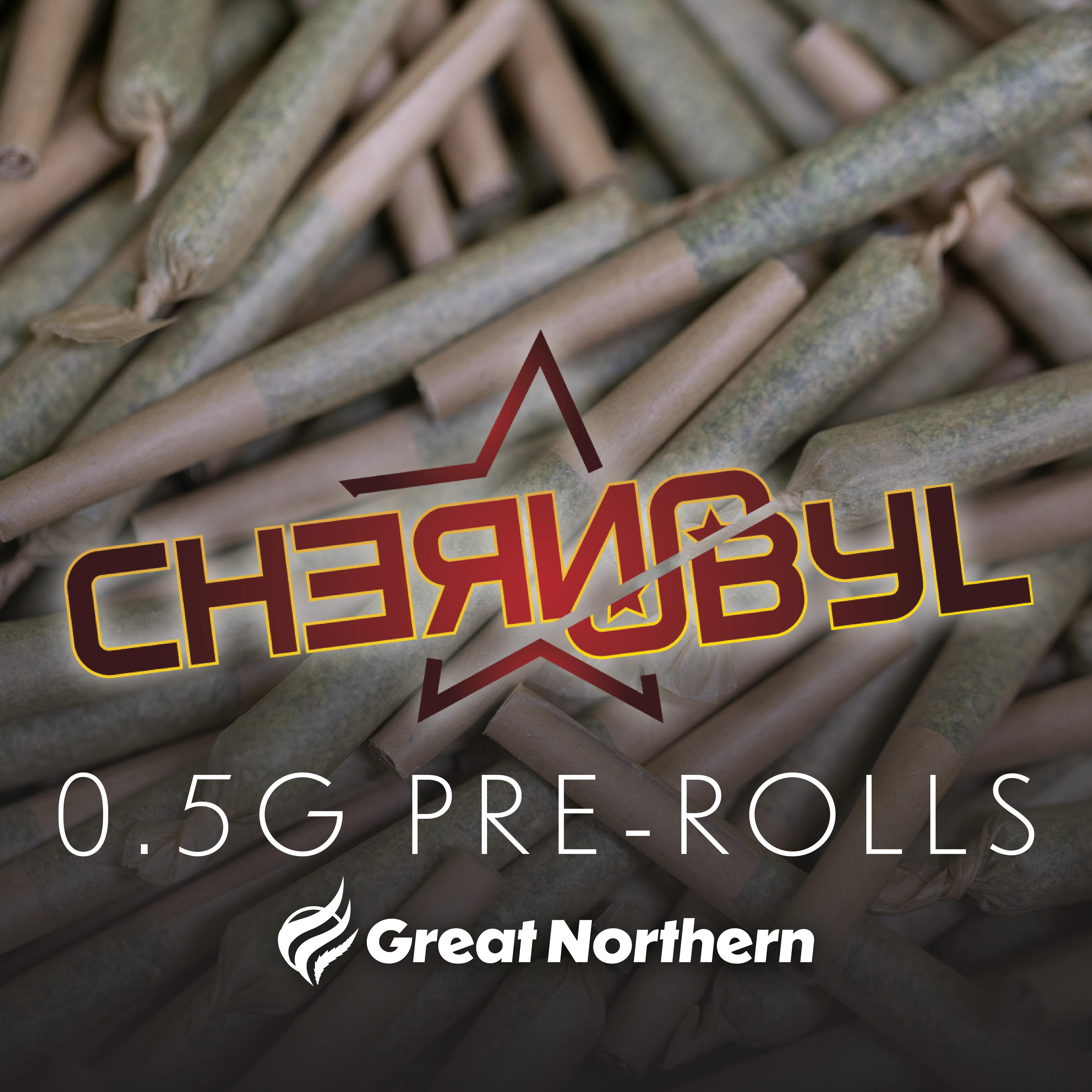 Great Northern Cannabis 0.5g Chernobyl Pre-Roll (Sativa)