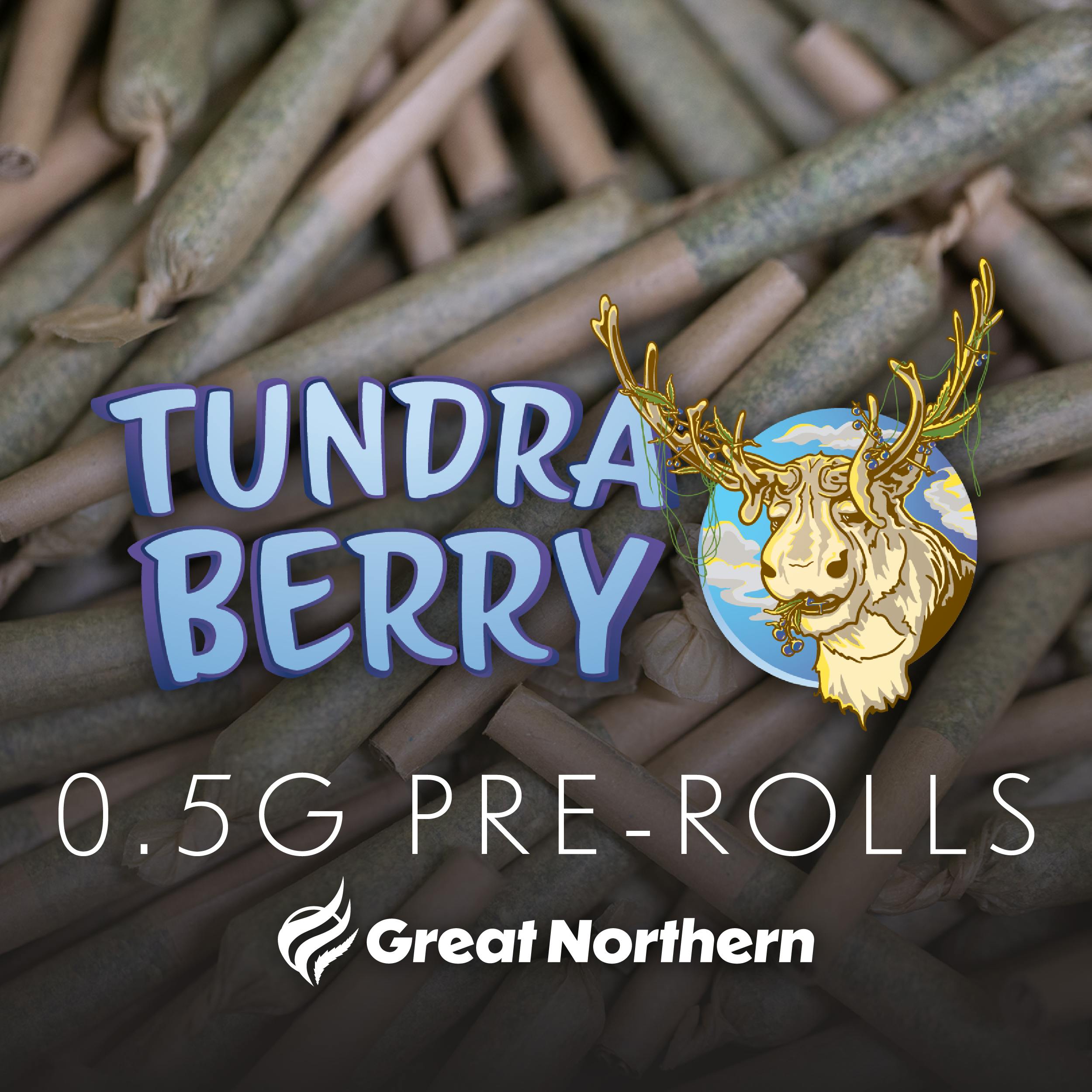 Great Northern Cannabis 0.5g Tundra Berry Pre-Roll (Indica)