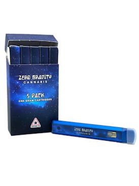 1g Disposable Distillate Carts 5 Pack