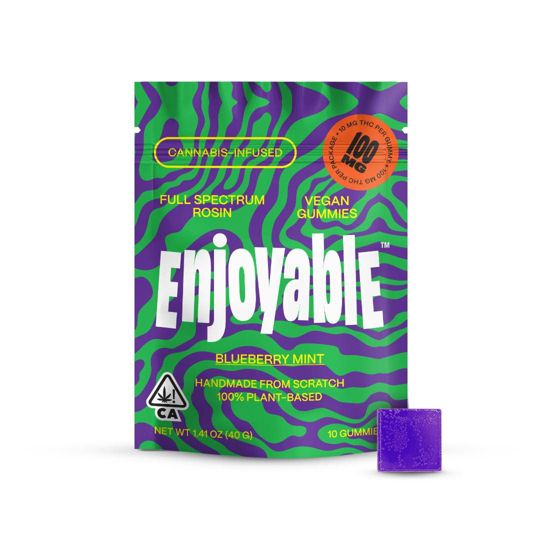 Enjoyable: Full Spectrum Blueberry Mint