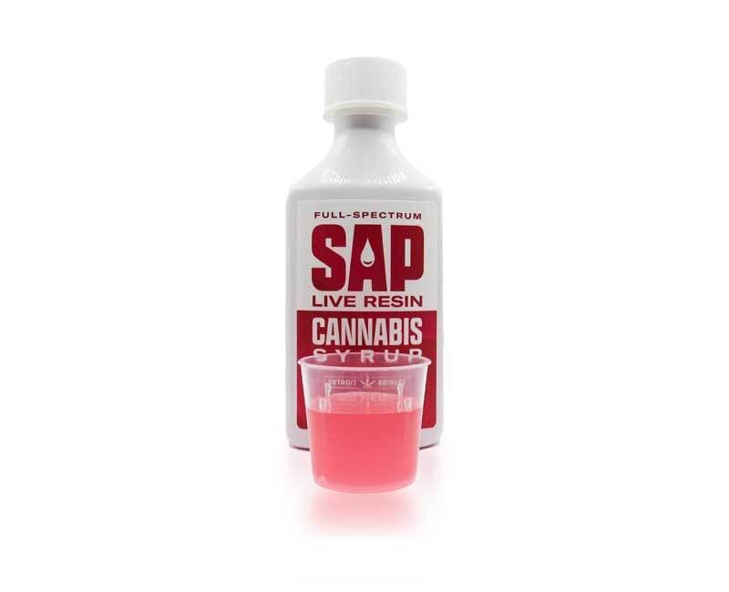 SAP | Fruit Punch Syrup | 200mg THC by Detroit Edibles