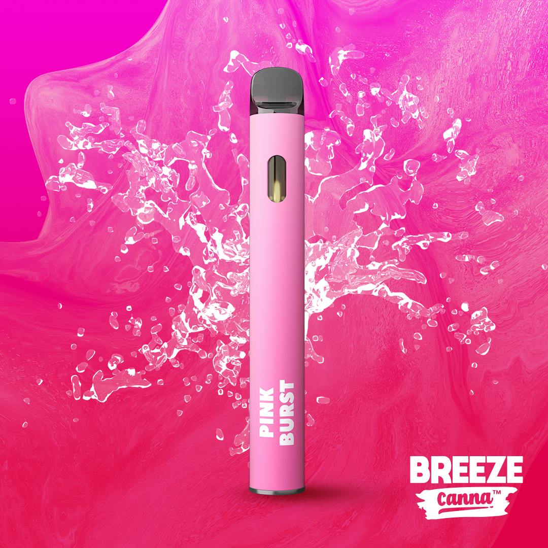 Pink Burst - THC Disposable - Breeze Canna