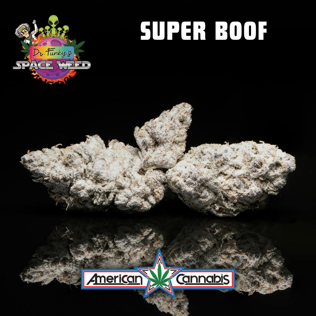 Dr. Funky's Space Weed Super Boof 3.5g (Indica) - American