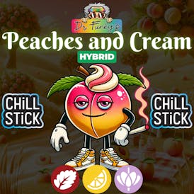 Dr. Funky's Chill Stick Peaches and Cream 0.6g (Hybrid)