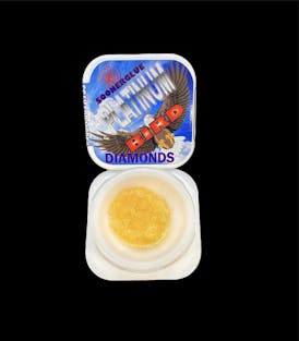 1g Platinum Bird Diamonds