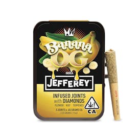 Banana OG - Jefferey Infused Joint .65g 5 Pack