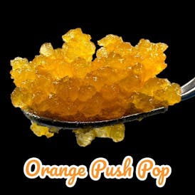 Orange Push Pop Live Wet Diamonds