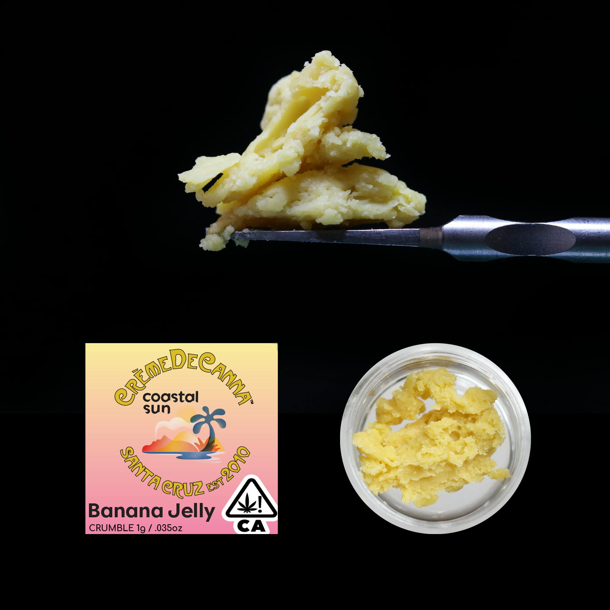 Banana Jelly (Coastal Sun Collab) Crumble 1g Crème De Canna