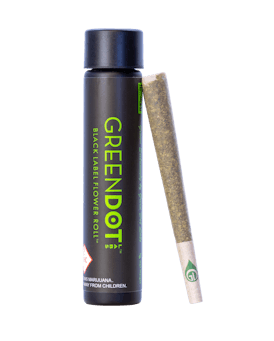 GDL Black Label Flower Roll (1g) | Blu Froot