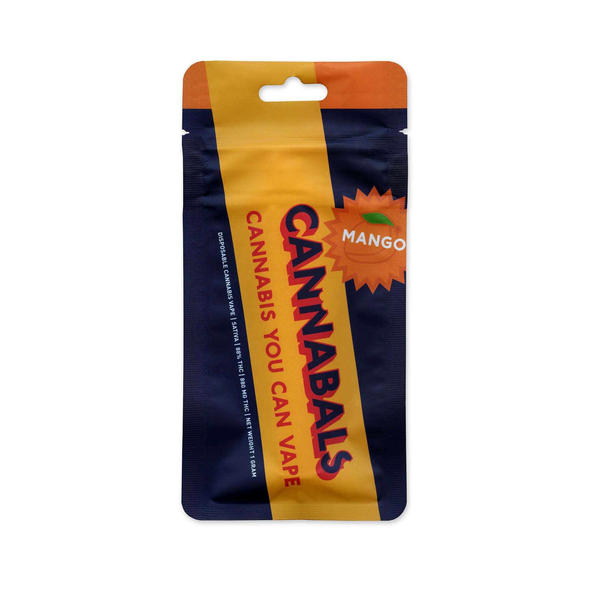 Mango - Disposable Vape Cartridge - 1 Gram by Cannabals