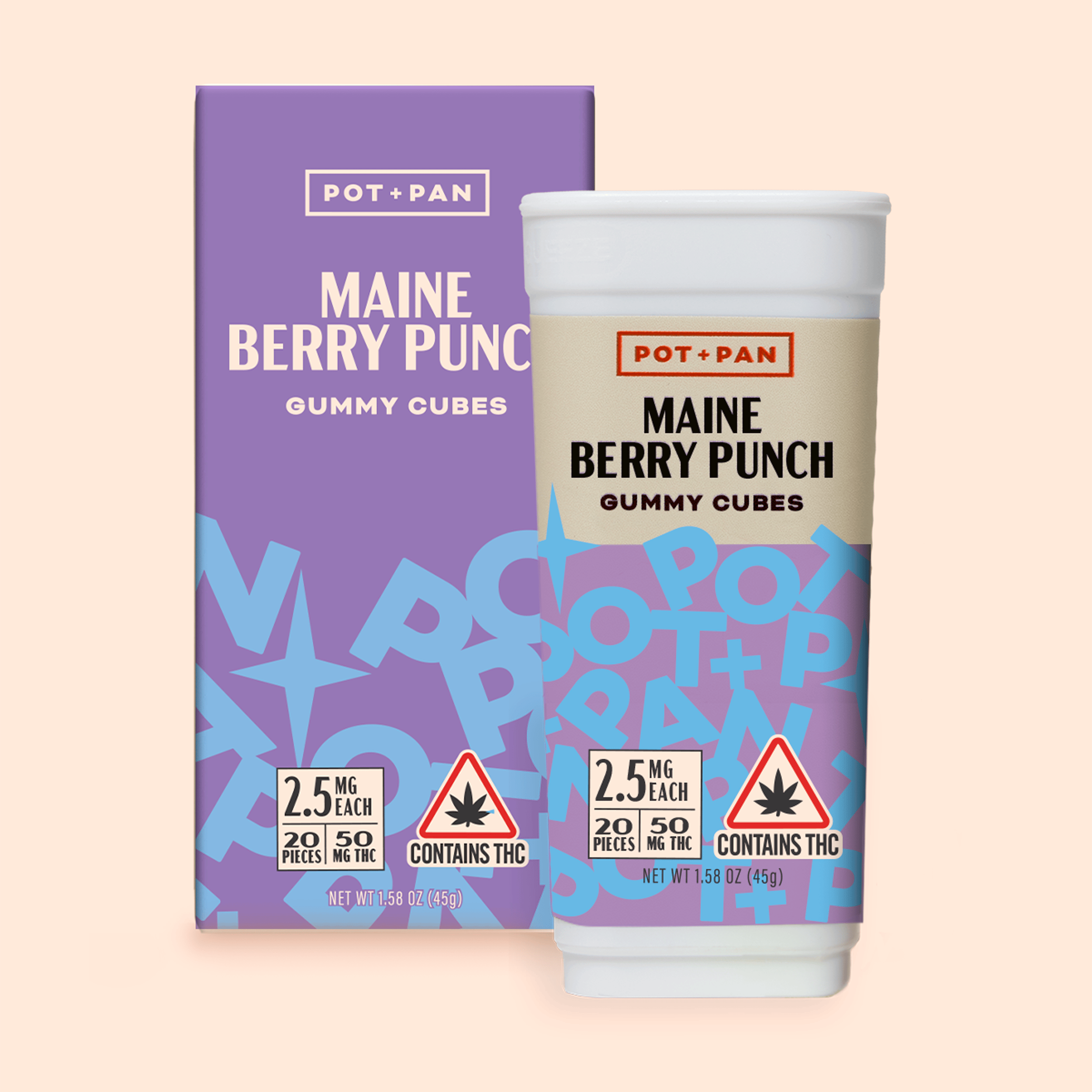 Indica Maine Berry Punch Gummy