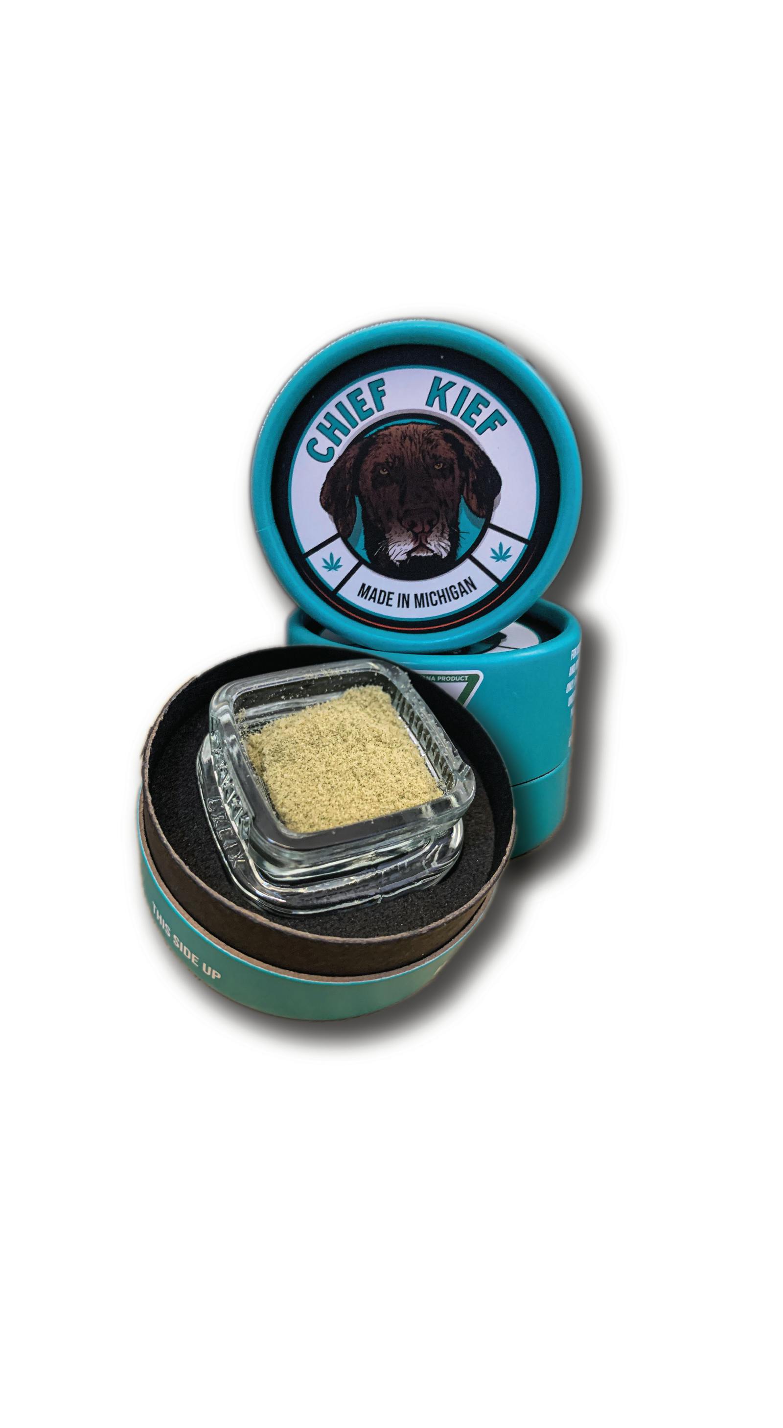 Chief Kief Kush Mints Kief 1g High Life Farms MI