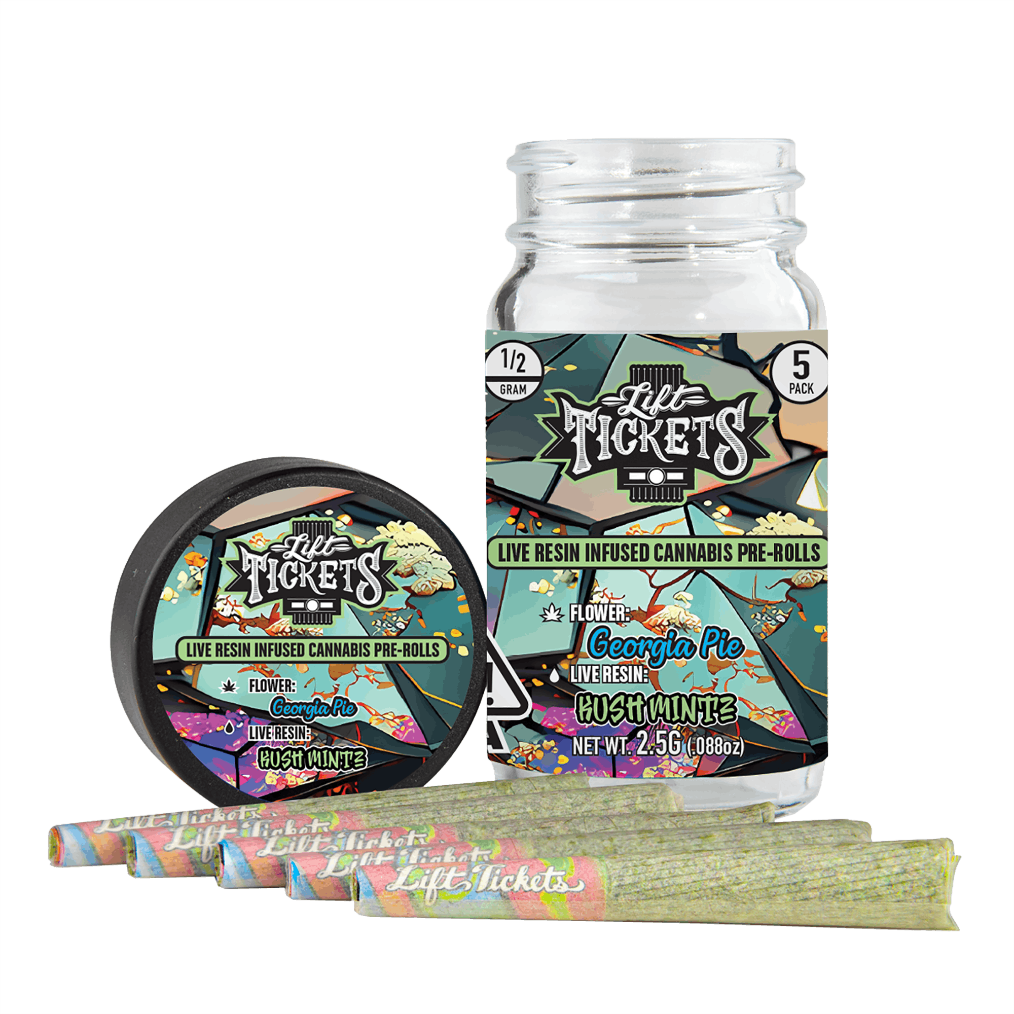 驚きの激安価格 Mintz Kush x Pie Georgia - Lift - 5-Pack Pre-Roll Infused その他