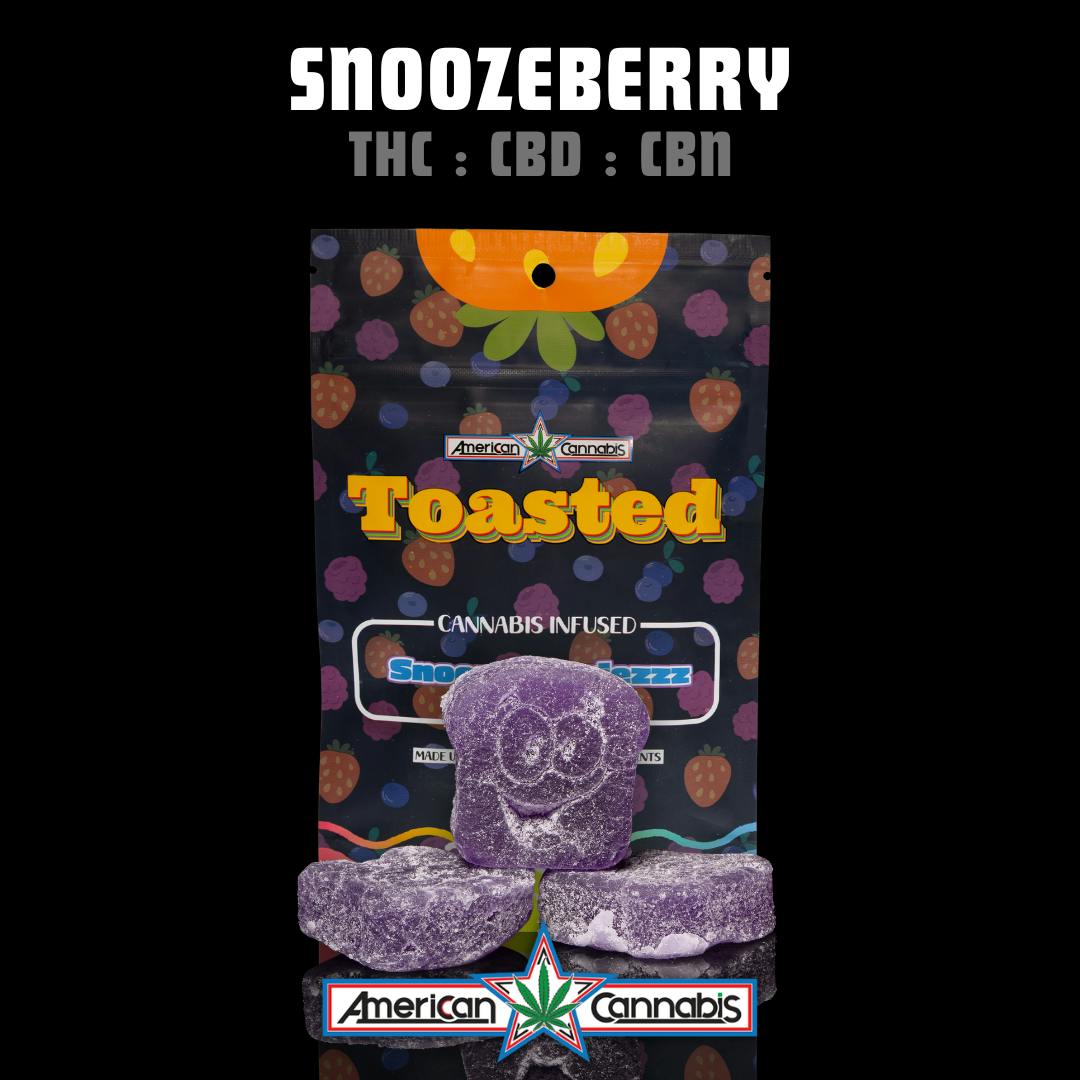 ACC Toasted Gummies Snoozeberry 10pk (Hybrid)