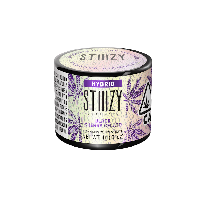 STIIIZY - BLACK CHERRY GELATO - Crushed Diamond, Concentrates