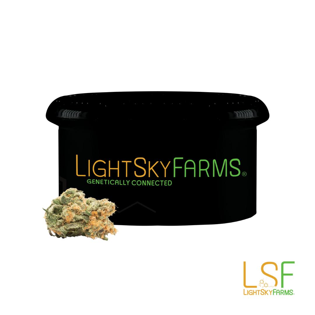 LightSky Farms Peanut Butter Breath Buds 4g Nitro Packed Can Weedmaps