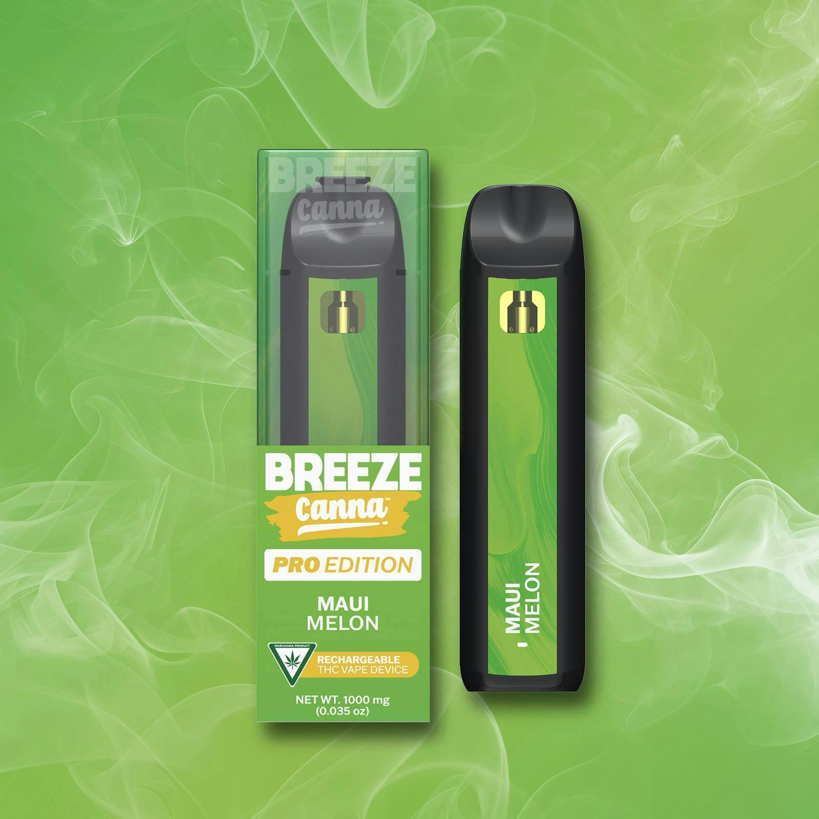 BREEZE Canna | Maui Melon | Seasonal PRO Disposable | 1g by BREEZE Canna