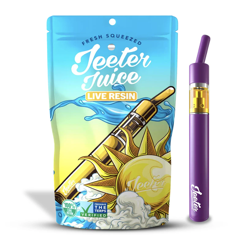 Jeeter Sunshine · Live Resin Straw Disposable · 0.5g, Disposables