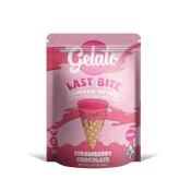 Gelato | Strawberry White Chocolate Last Bites | Infused Edible | 200mg
