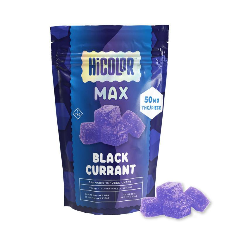 Black Currant MAX Chews [10pk] by HiCOLOR