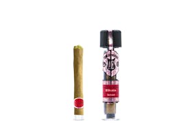 El Bluntito - Strawberry Shortcake - .85G - Hash Infused Mini Blunt