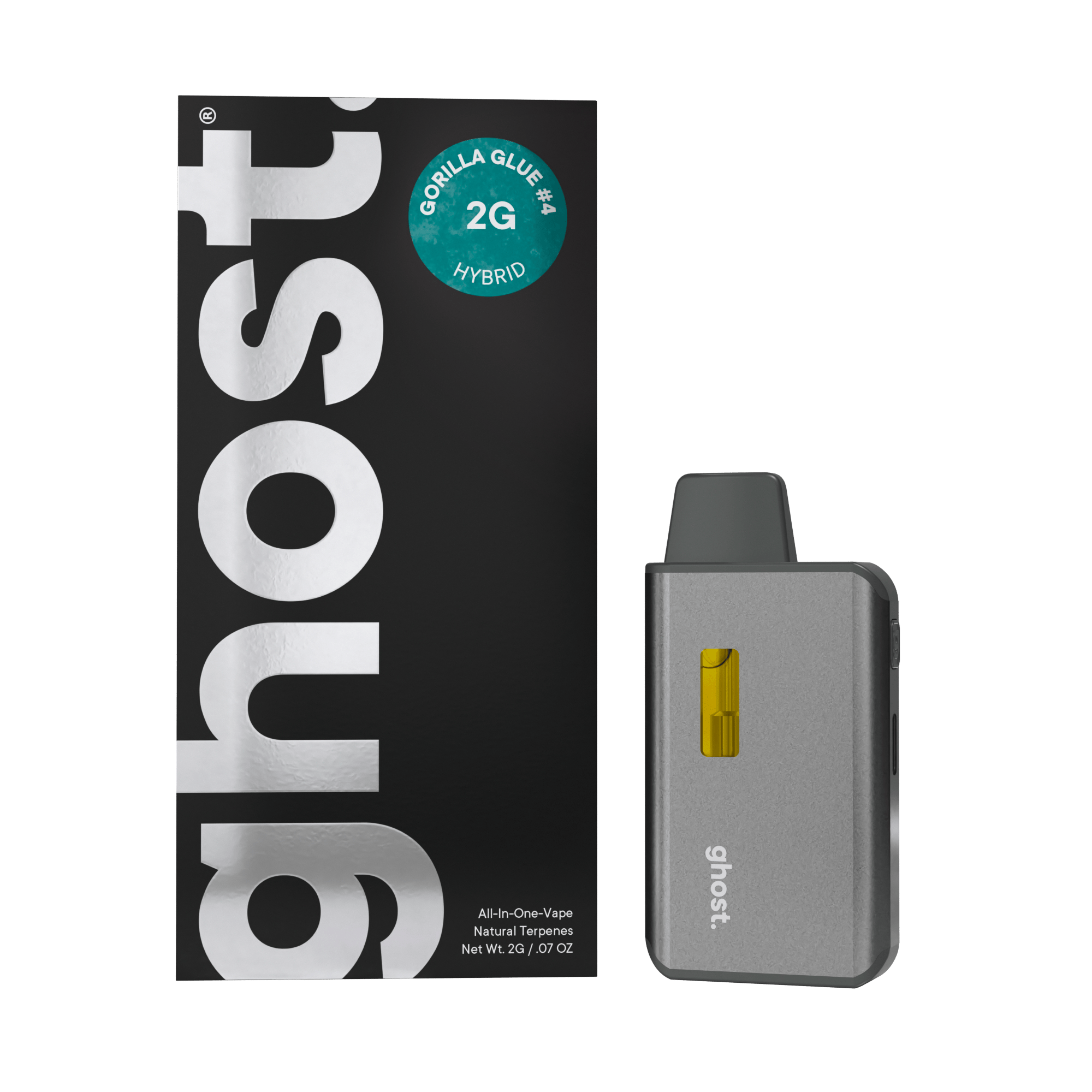 2g Gorilla Glue #4 All-In-One Vape - ghost.
