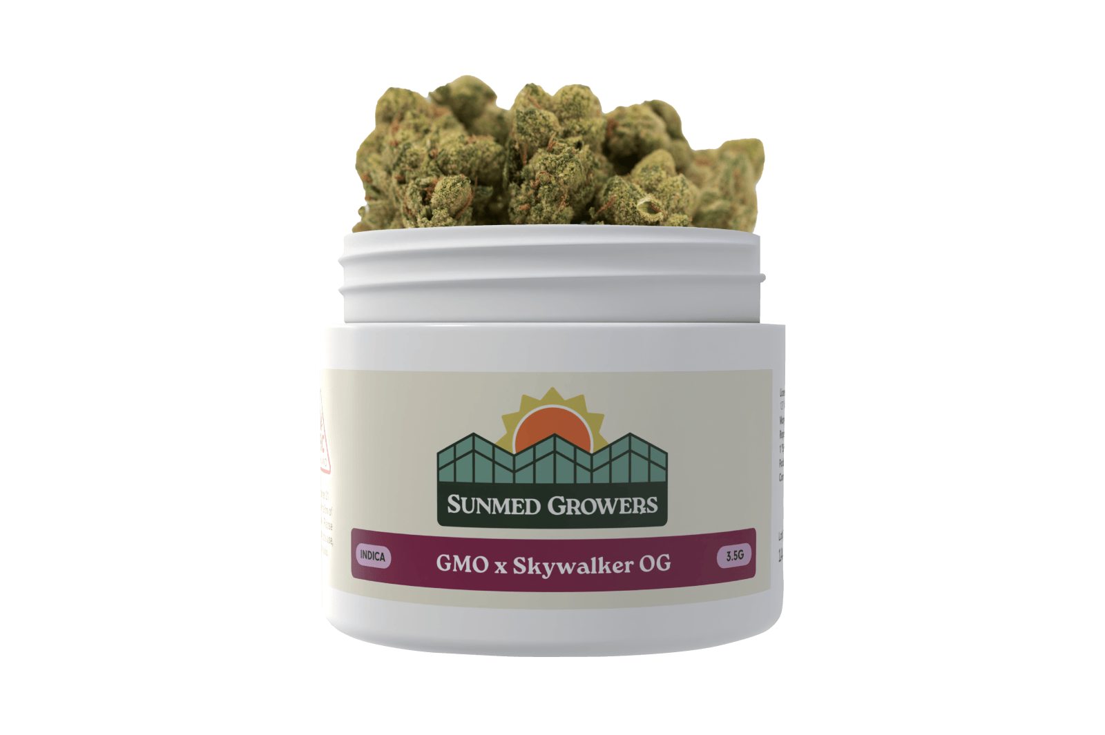 GMO x Skywalker OG Flower (3.5g) by SunMed Growers