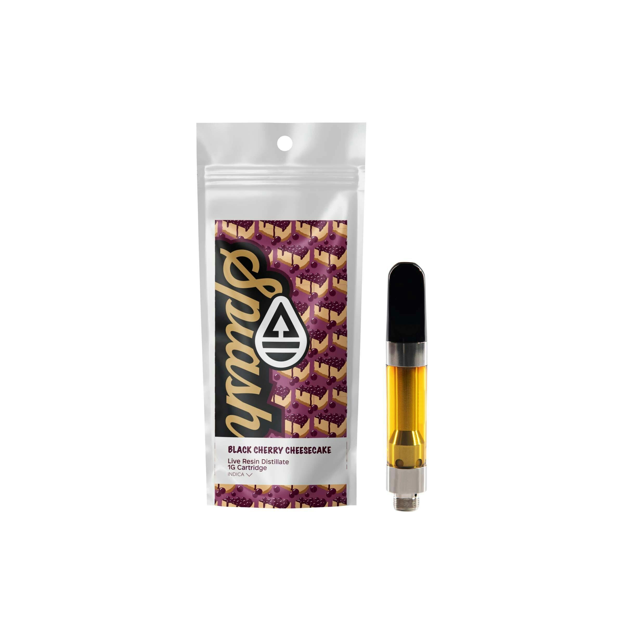 Black Cherry Cheesecake | Splash Live Resin Distillate 1g | Indica ...