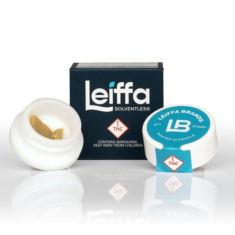 Leiffa - 1g - Grape Cream Cake - 2nd Press Live Rosin by Leiffa