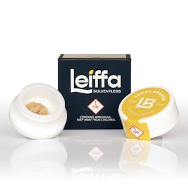 Leiffa - 1g - Papaya Cake - Cold Cure Live Rosin