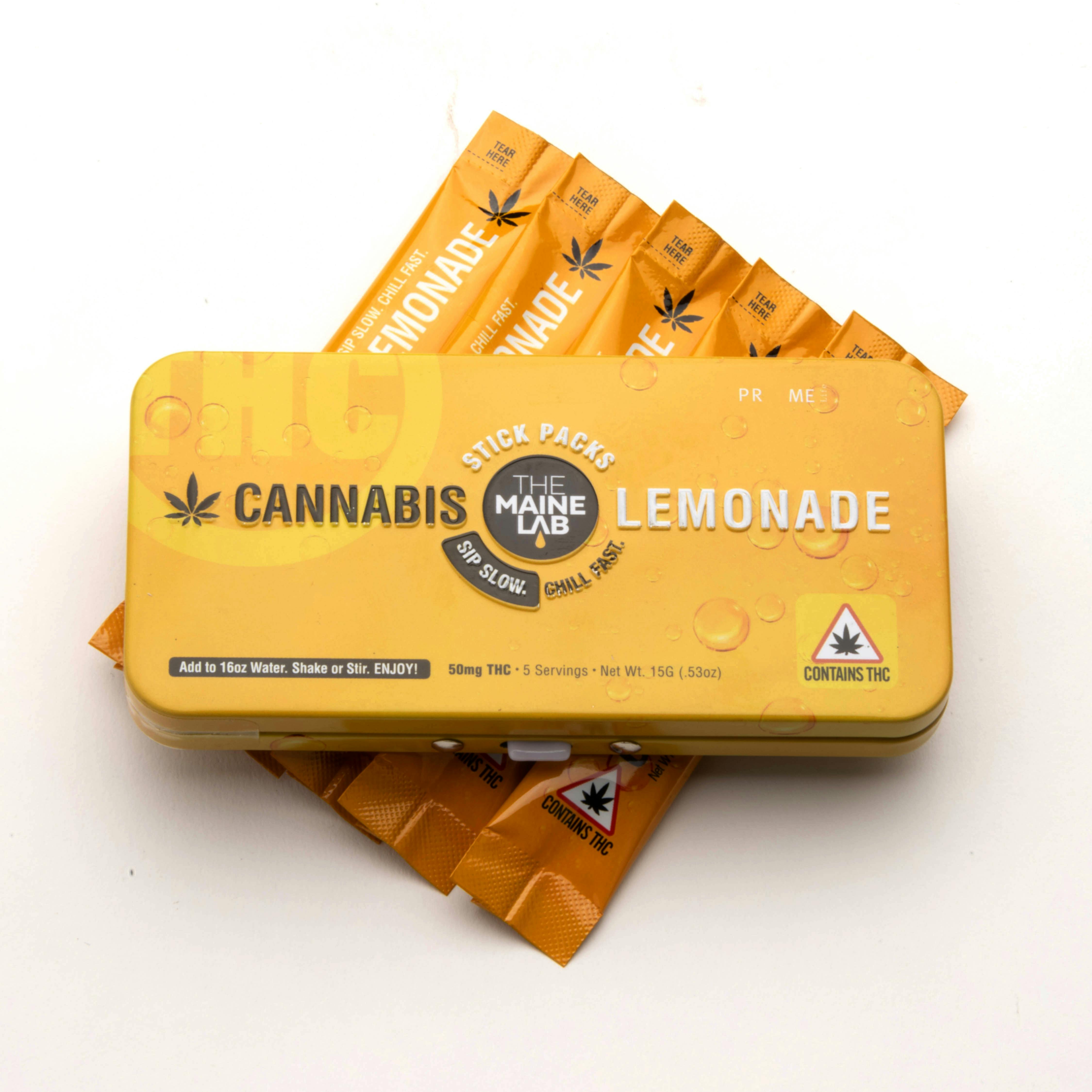 Beverage Stick Pack - Lemonade 10mg Stick (5-Pack) by The Maine Lab