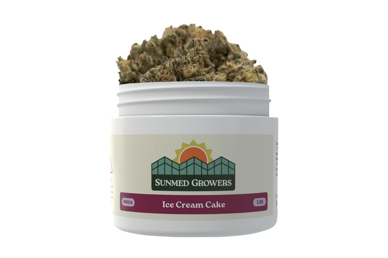 Ice Cream Cake Flower (3.5g) by SunMed Growers