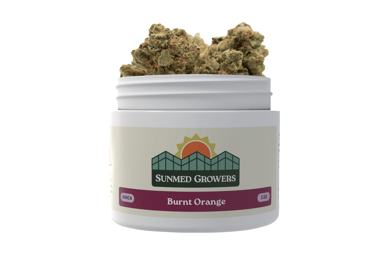 Burnt Orange Flower (3.5g) at Nirvana Cannabis - Rosedale