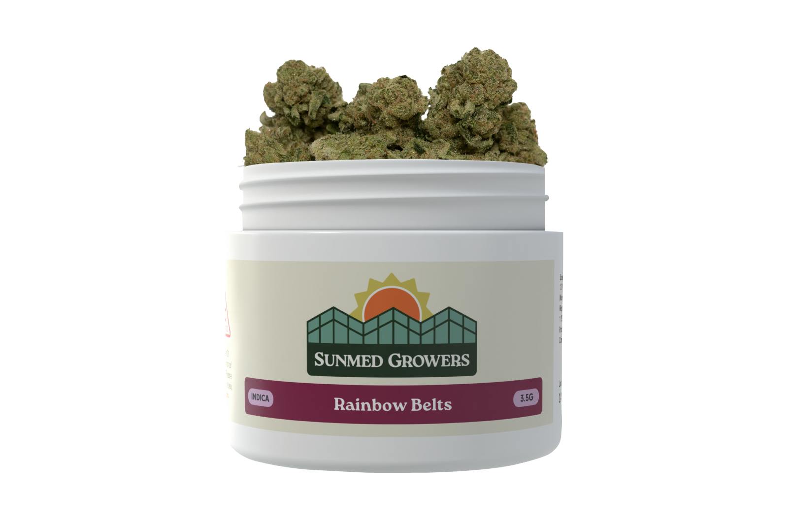 Rainbow Belts Flower (3.5g) by SunMed Growers