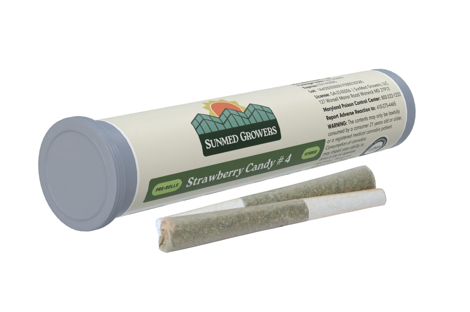 Strawberry Candy #4 Pre Roll 0.5g/2 Pack