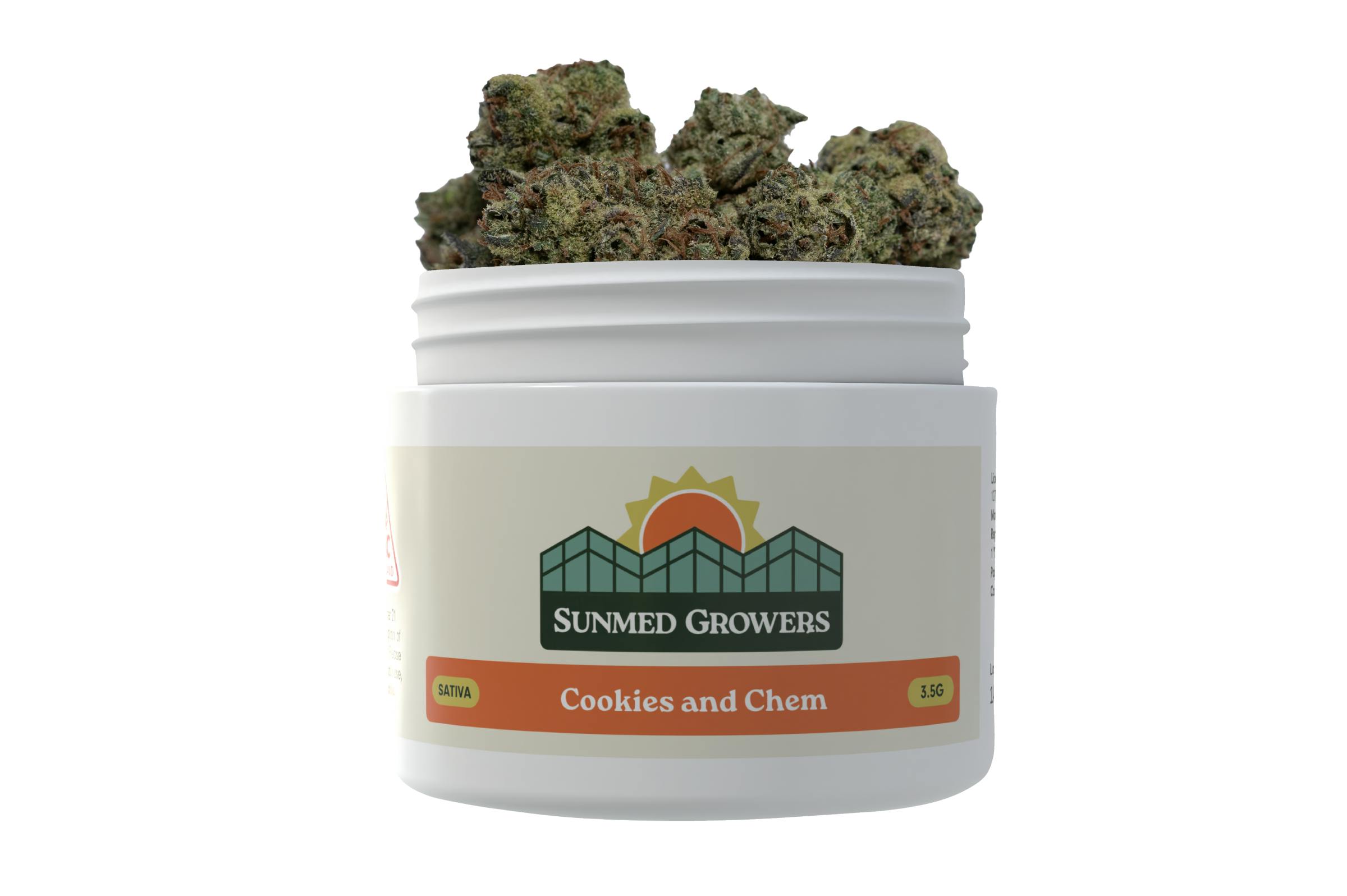 Cookies and Chem Flower (3.5g) by SunMed Growers