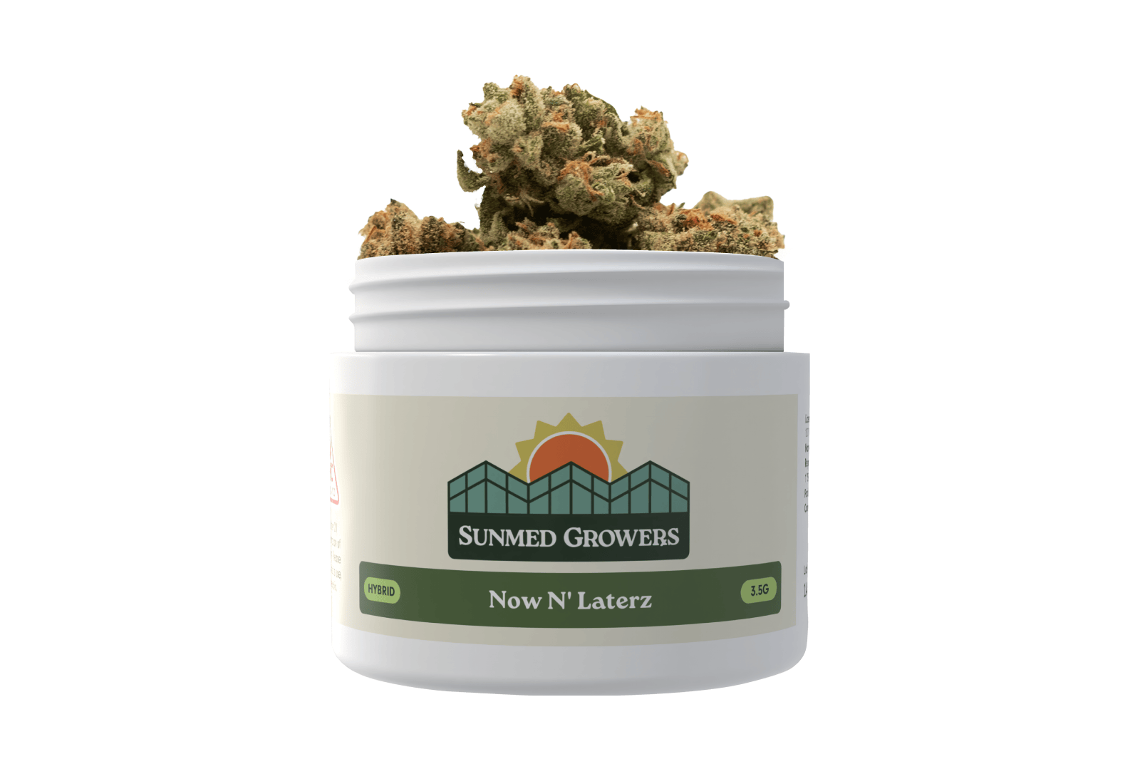 Now N' Laterz Flower (3.5g) at Elevated Dispo