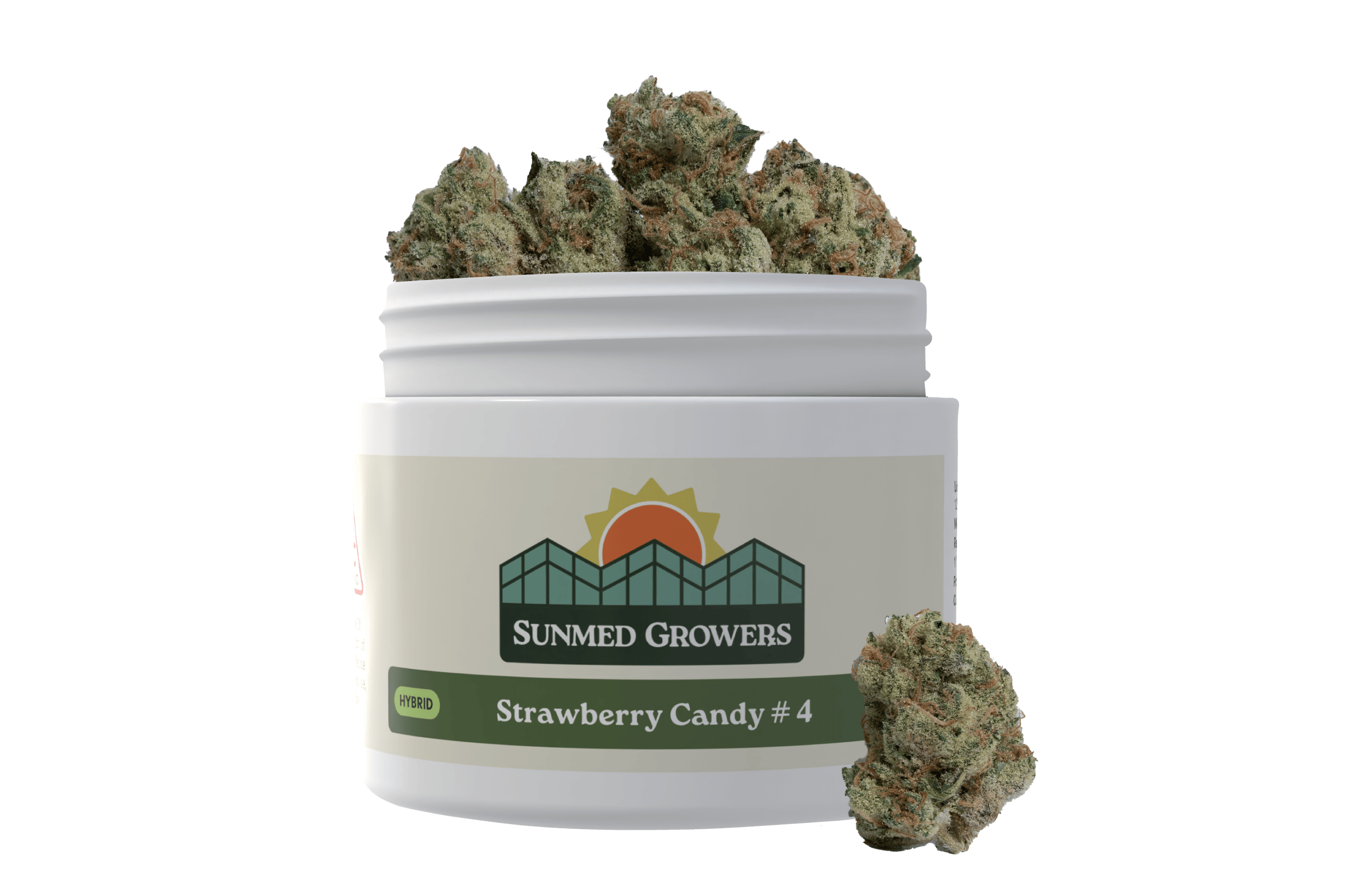 Strawberry Candy #4 Flower (7g) by SunMed Growers