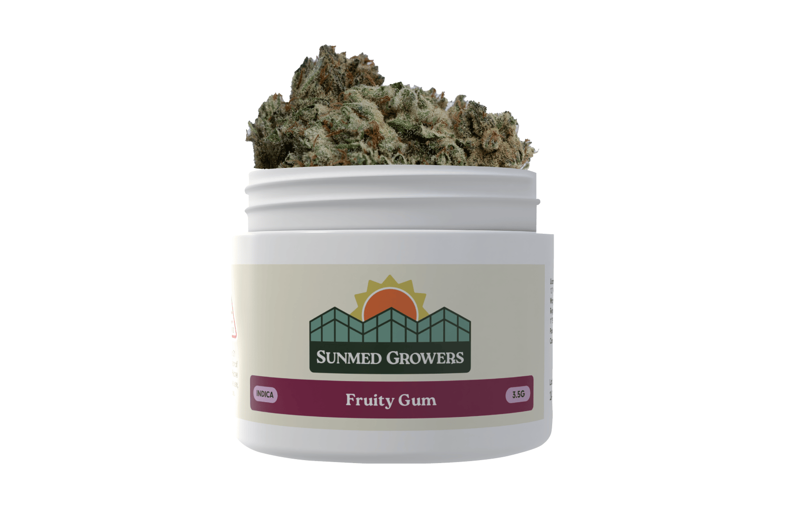 Fruity Gum Flower (3.5g) by SunMed Growers