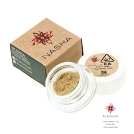 Guava Bomb 1.2g Green Unpressed Hash