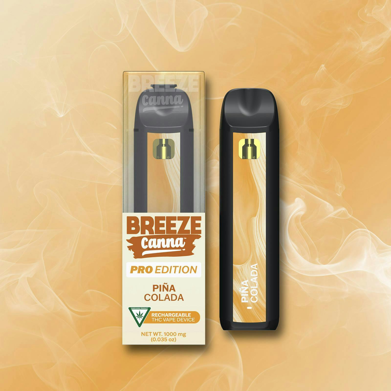 BREEZE Canna | Pina Colada | Seasonal PRO Disposable | 1g by BREEZE Canna