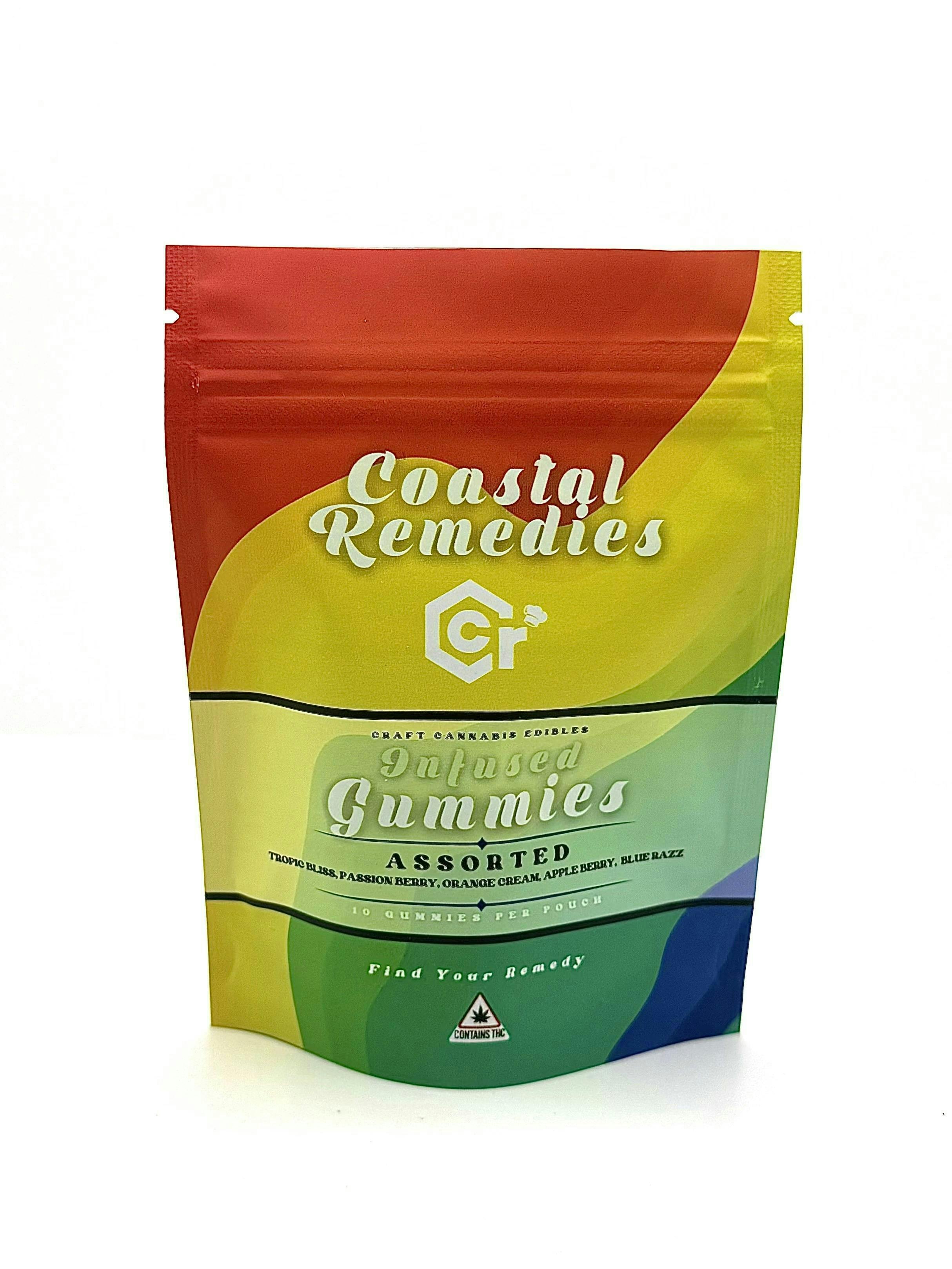100mg Assorted Gummies | Coastal Remedies at Purple Co. MEDICAL