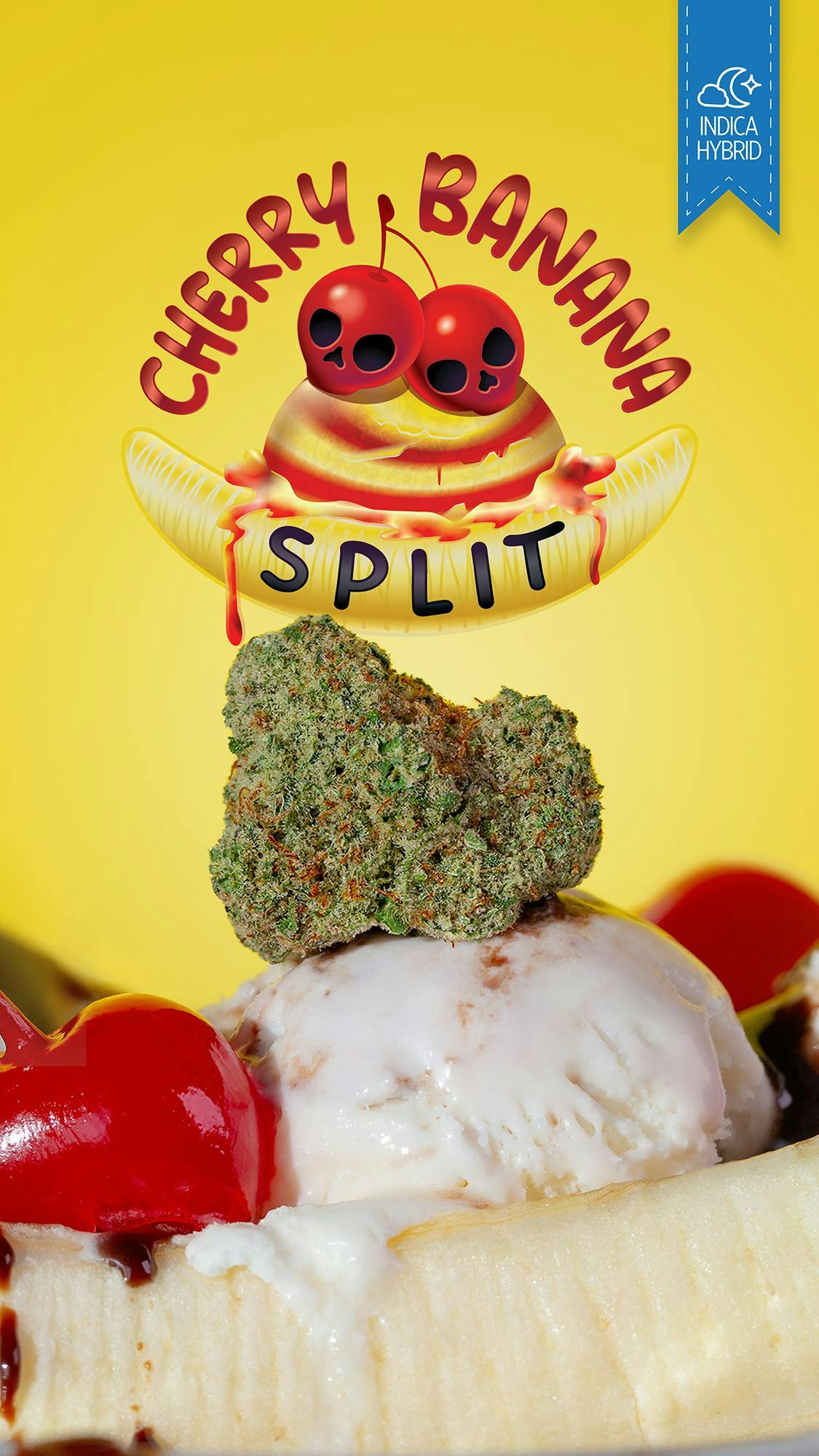 Great Northern Cannabis 3.5g Cherry Banana Split Prepacked Flower (Indica) by Great Northern Cannabis