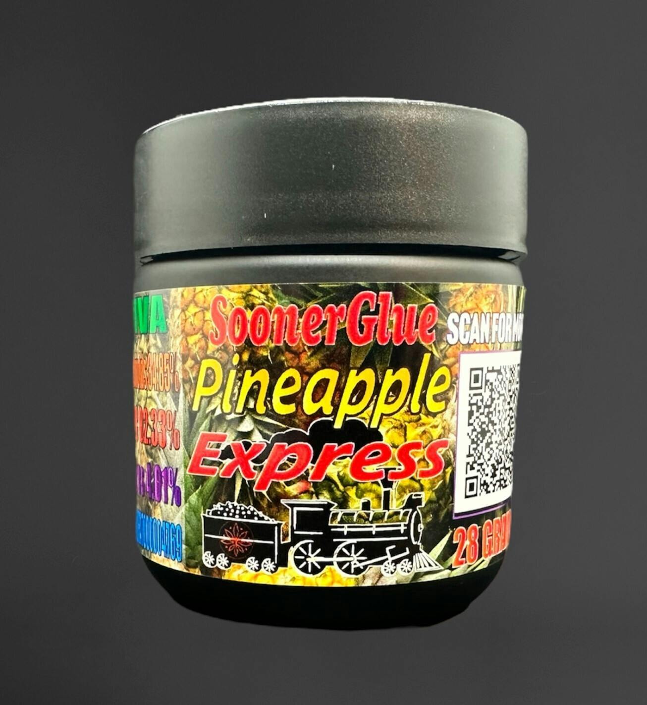 28g Pineapple Express Premium Sugar by Sooner Glue