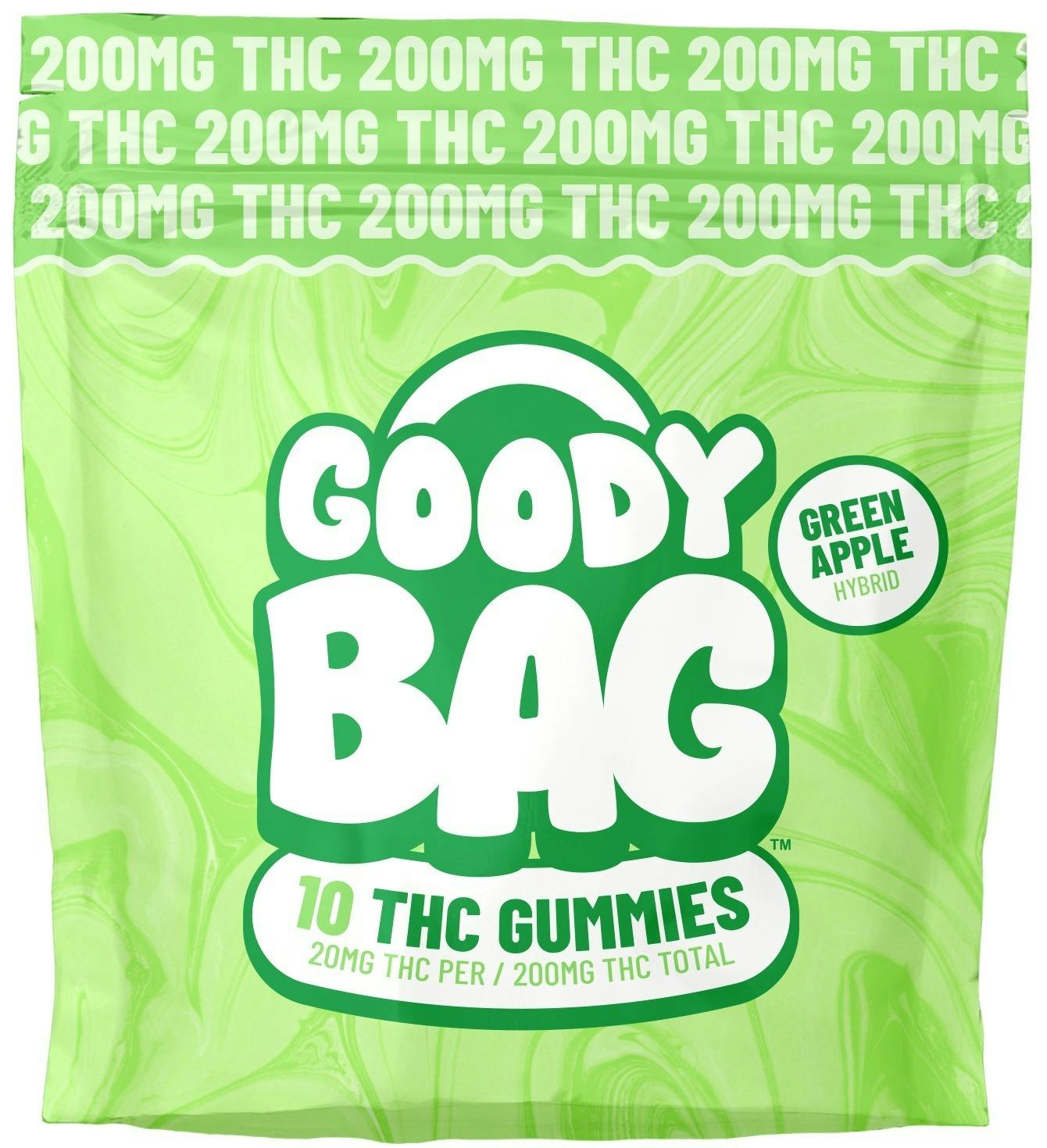 Goody Bag Green Apple Gummies by PTS