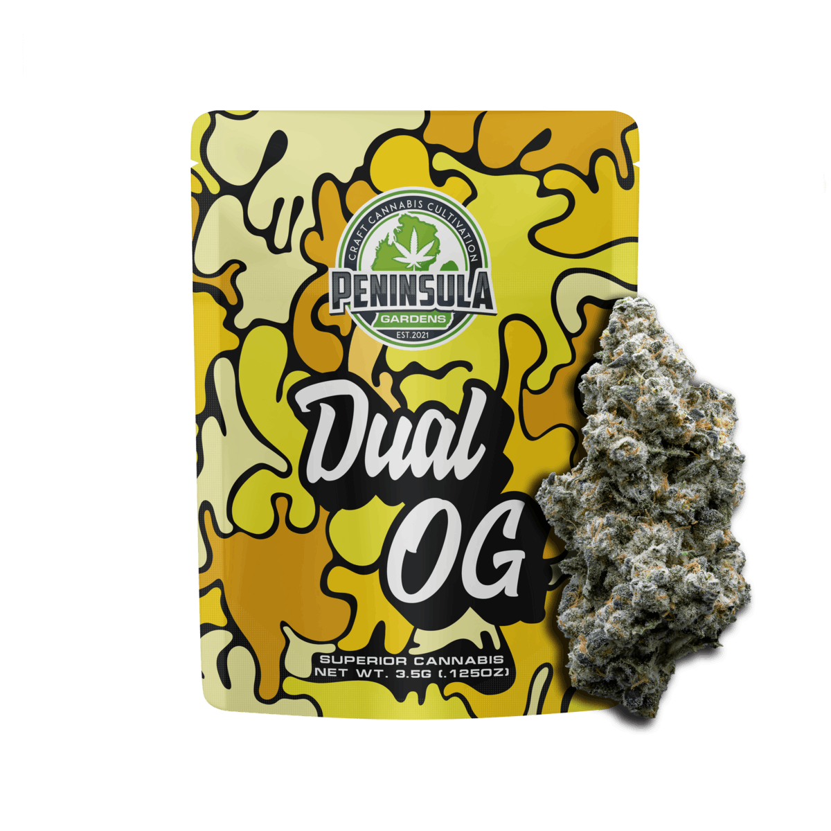 Dual OG PrePacked 3.5g Peninsula Gardens