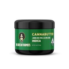 Big Pete's x Dr. Greenthumb's Cannabutter - Indica 2,000mg THC